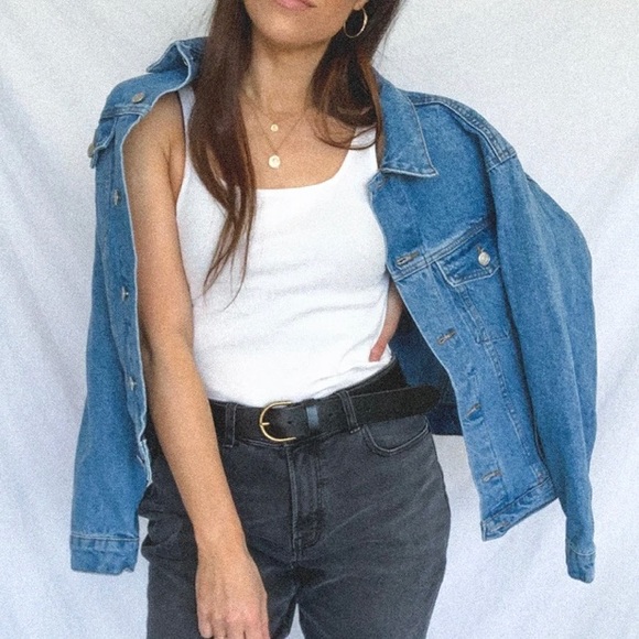 INDI + LOU Jackets & Blazers - ⛩3/25⛩ INDI + LOU - Not Your Boyfriend Denim Jacket